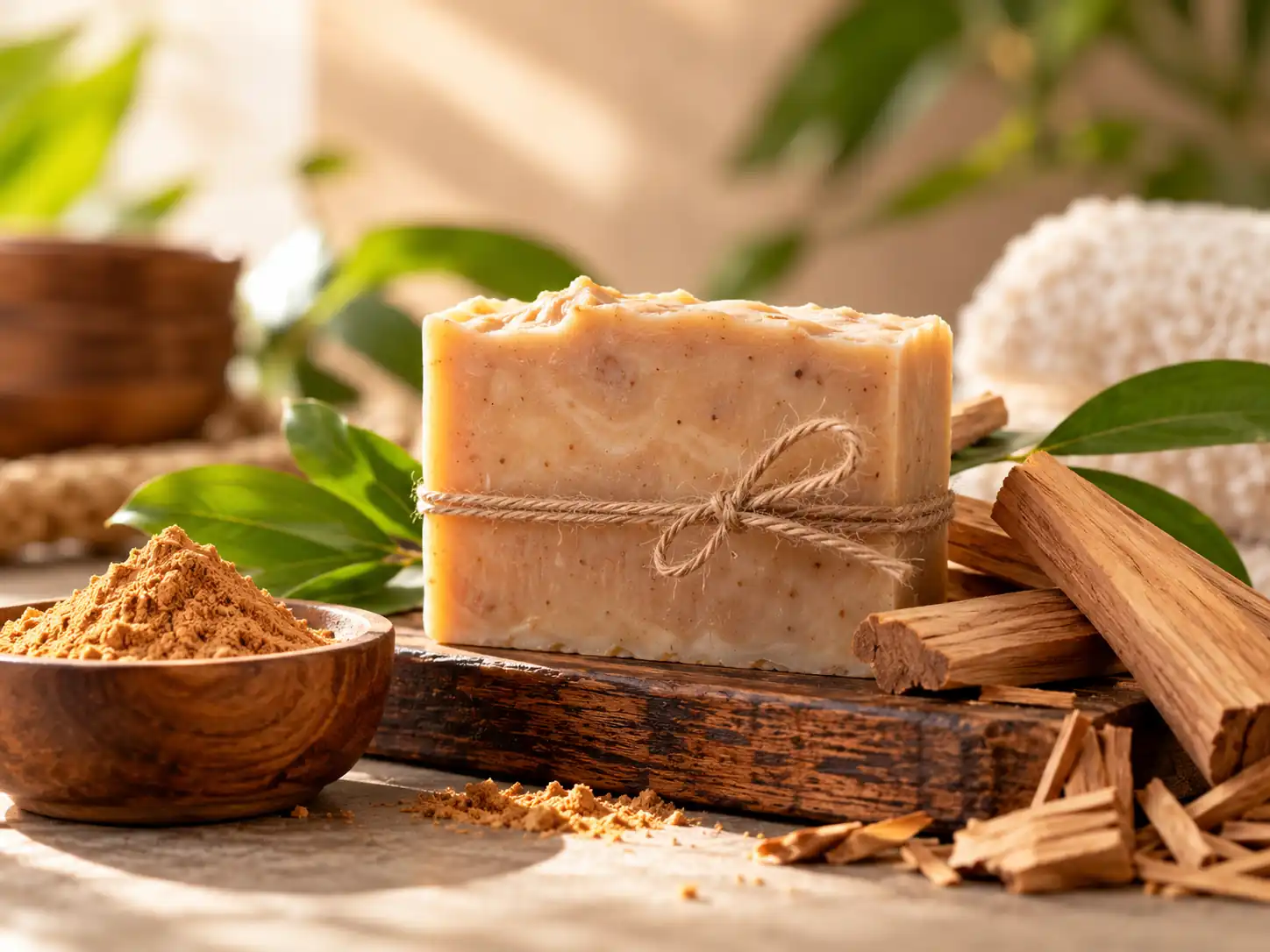 Body Studio signature Sandalwood soap bar